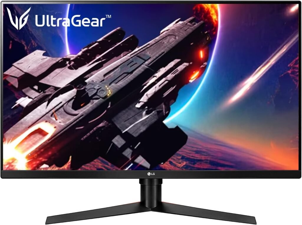 LG 32GK650F-B 32 QHD Gaming Monitor with 144Hz Refresh Rate and Radeon FreeSync Technology, Black